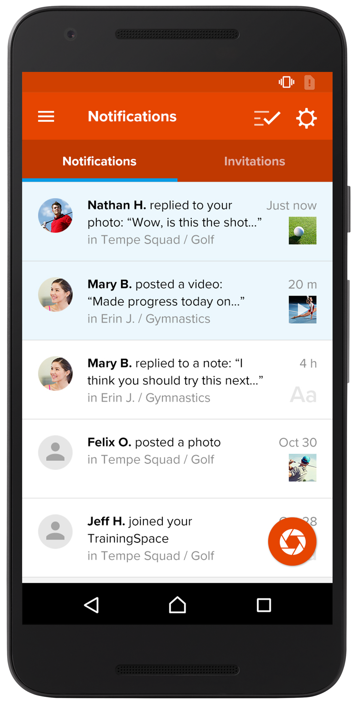 Android-front-notifications
