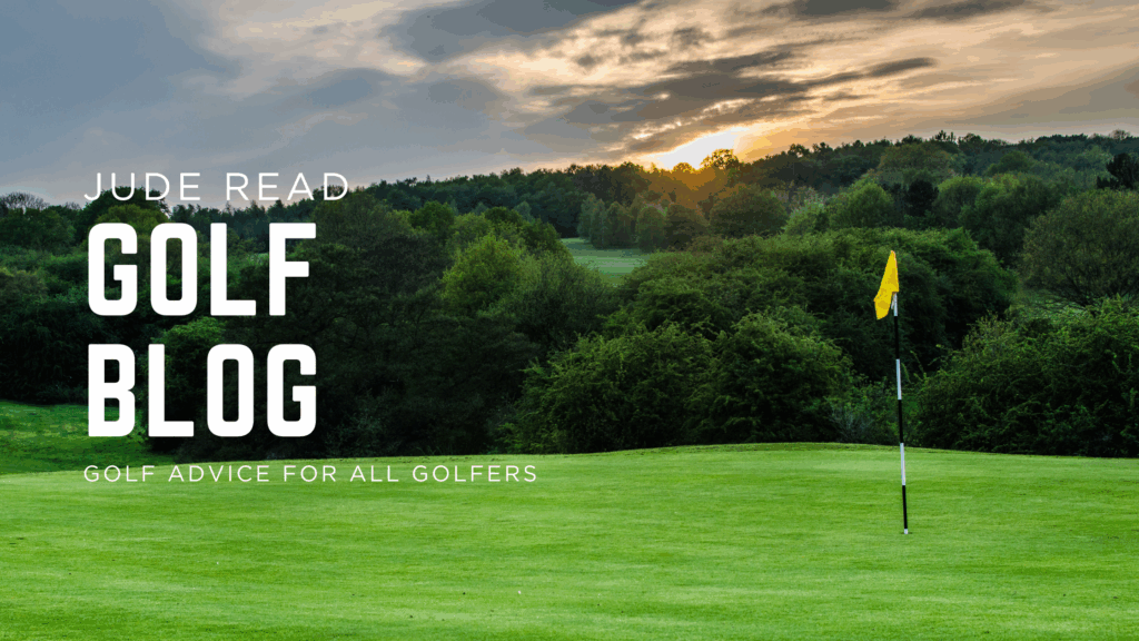 golf green with flag