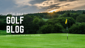 golf green with flag